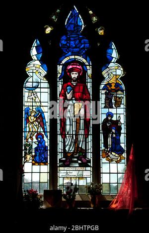 Église Saint-Barnabas, route maritime, Bexhill TN40 par Sir Arthur Blomfield Banque D'Images
