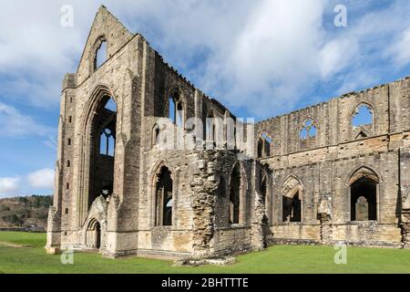 Abbaye de Tintern, Pays de Galles, Royaume-Uni Banque D'Images