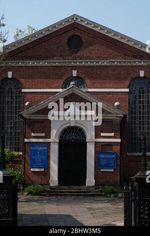 Église unitaire. Stourbridge. West Midlands, Royaume-Uni Banque D'Images