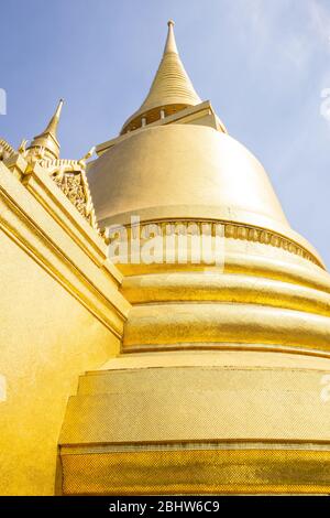 Temple du Bouddha d'Émeraude a été construit en 1782, est le temple bouddhiste le plus sacré de Thaïlande, il est aussi un puissant symbole religieux-politique et le pal Banque D'Images