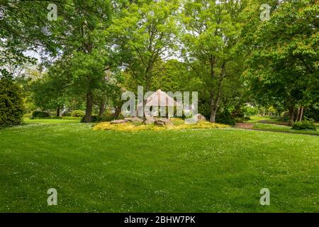 Parc de la ville d'Adare, dans le comté de Limerick, Irlande Banque D'Images