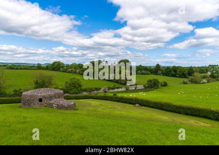 Site du patrimoine mondial de l'UNESCO à Newgrange en Irlande Banque D'Images