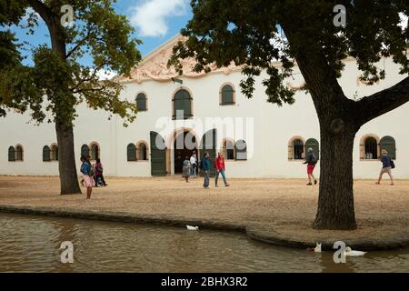 Ancienne propriété viticole de Groot Constantia, le Cap, Afrique du Sud Banque D'Images