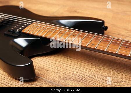 Guitare électrique close up Banque D'Images