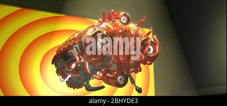 The Animatrix: Année matricielle: 2003 USA Directeur: Peter Chung animation Banque D'Images