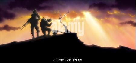 The Animatrix: La deuxième Renaissance partie II année: 2003 USA Directeur: Mahiro Maeda animation Banque D'Images