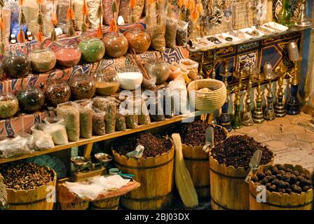 Marché à l'hôtel Domina Coral Bay. Charm el-Cheikh. L'Égypte Banque D'Images