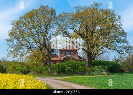 Mausolée du Prince Henry de la Prusse, Hemmelmark près d'Eckernförde, mer Baltique, Paysage Schwansen, Schleswig-Holstein, Allemagne du Nord, Europe centrale Banque D'Images