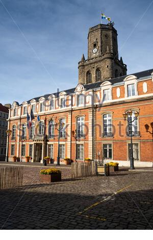 Hôtel de ville de Boulogne sur Mer France Photo Stock - Alamy