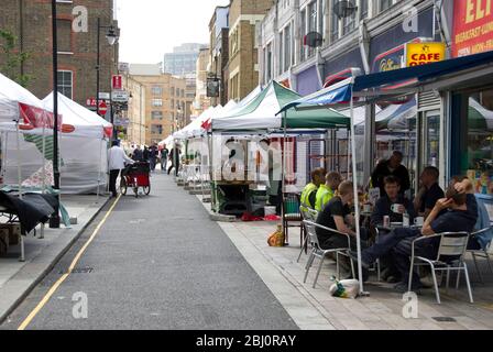 Marché de Whitecross Street, Londres Banque D'Images