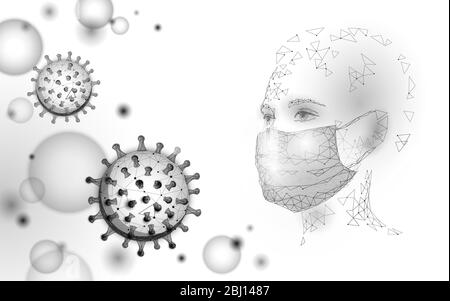 Les femmes médecins scientifiques tiennent un tube à essai. Sécurité masque médical virus microscope vaccin. Développement d'un traitement contre la pneumonie à coronavirus pandémique. Santé Illustration de Vecteur