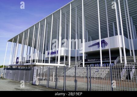 Bordeaux , Aquitaine / France - 10 25 2019 : entrée extérieure du stade Matmut Atlantique à Bordeaux Banque D'Images