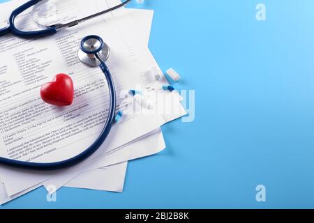 Médecin en milieu de travail proche Banque D'Images
