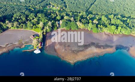 Walindi Plantation Resort, Kimbe Bay, New Britain, Papouasie Nouvelle Guinée Banque D'Images