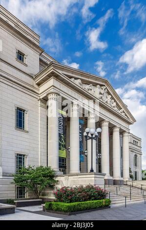 Extérieur du centre symphonique de Schermerhorn à Nashville, dans le Tennessee. Banque D'Images