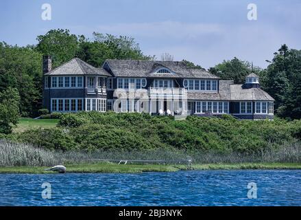 Hôtel de bord de mer à Chatham sur Cape Cod dans le Massachusetts. Banque D'Images