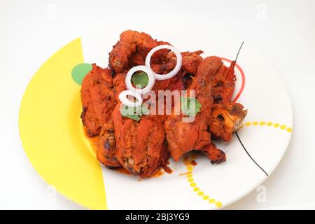 Tandoori ou poulet rôti Banque D'Images