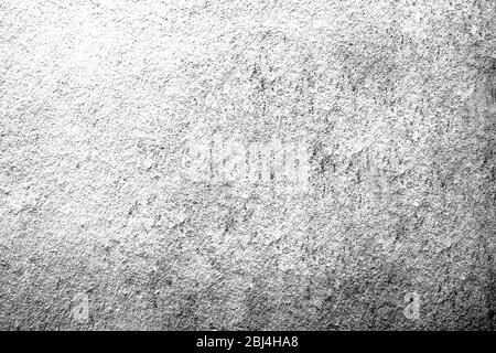 Grunge décoratif abstrait blanc stuc ciment mur fond. Papier peint stylisé en bannière texturée. Banque D'Images