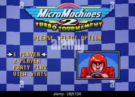 sega mega drive micro machines 2