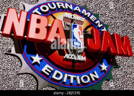 sega genesis nba jam tournament edition