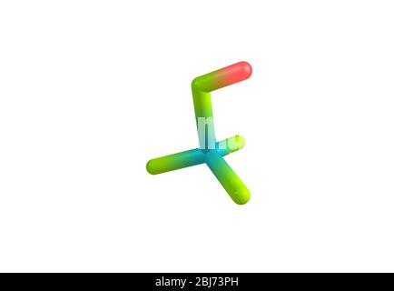 L'acide perchlorique est un composé inorganique dont la formule est HClO4. Généralement trouvé comme solution aqueuse. Banque D'Images