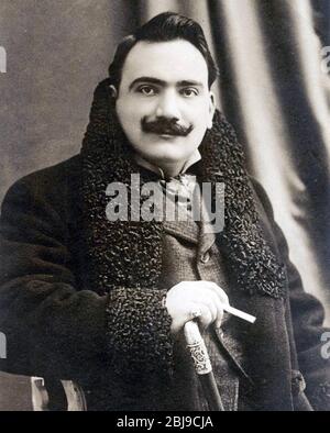 ENRICO CARUSO (1873-1921) ténor italien Banque D'Images