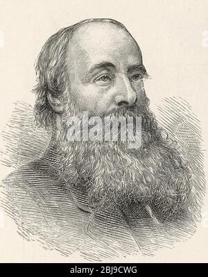 JAMES JOULE (1818-1889) physicien et mathématicien anglais. Banque D'Images