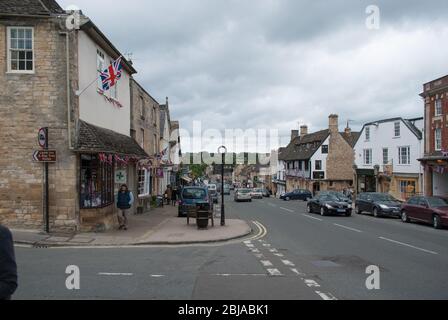 Conservation Patrimoine préservation Old English Village Cotswolds Cotswold Stone Buildings Architecture Burford Oxfordshire Wiltshire OX18 Banque D'Images