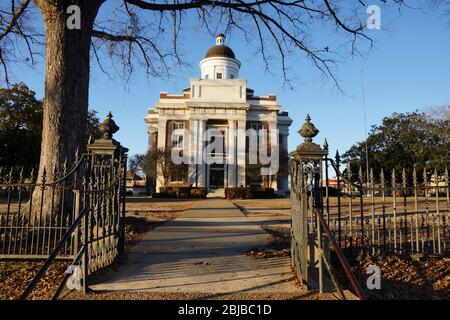 Canton USA - 6 février 2015 - Palais de justice du comté de Madison dans le canton du Mississippi USA Banque D'Images