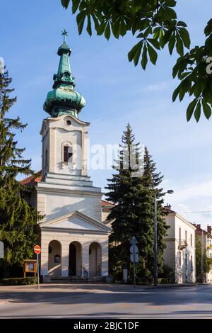 Église calviniste réformée construite en 1929, Sopron, Hongrie Banque D'Images