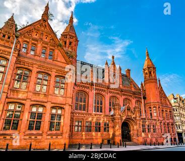 Les cours de droit de Victoria à Birmingham, en Angleterre Banque D'Images