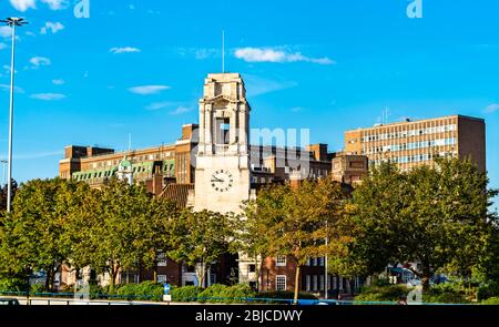 Station de pompiers de Lancaster Street à Birmingham, Angleterre Banque D'Images