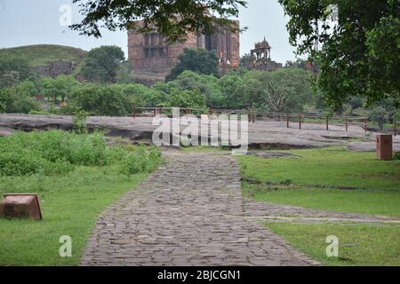 Temple Bhojpur, 1100 ans, Bhojpur, Madhya Pradesh Banque D'Images