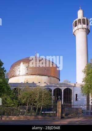 Regents Park mosquée Londres Angleterre Banque D'Images