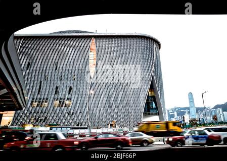 Hong Kong, Chine - Architecture - XCommuniqué Centre (Opéra) Banque D'Images