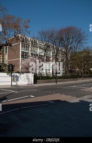 West London Studios, 402 Fulham Rd, Fulham, Londres SW6 1 HEURE Banque D'Images