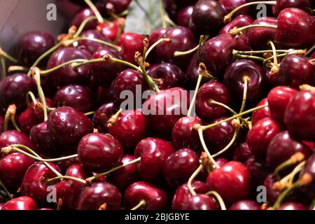 Cerises Banque D'Images