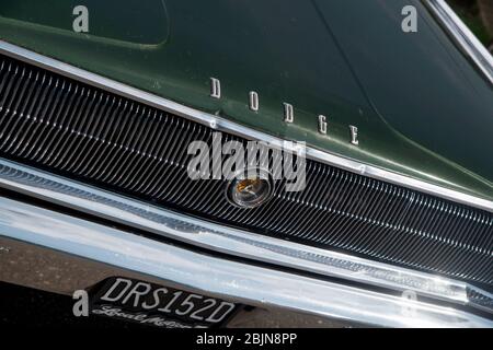 Dodge Charger 1967 classique de muscle voiture américaine Banque D'Images