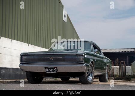 Dodge Charger 1967 classique de muscle voiture américaine Banque D'Images