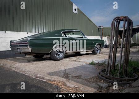 Dodge Charger 1967 classique de muscle voiture américaine Banque D'Images