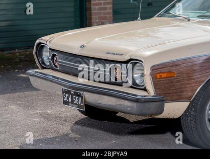 1973 AMC Hornet 'Gucci' édition spéciale voiture familiale classique américaine Banque D'Images