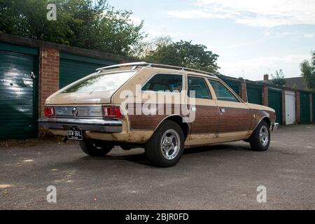 1973 AMC Hornet 'Gucci' édition spéciale voiture familiale classique américaine Banque D'Images