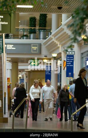 Intérieur du Metro Center Gateshead Tyneside Royaume-Uni Banque D'Images