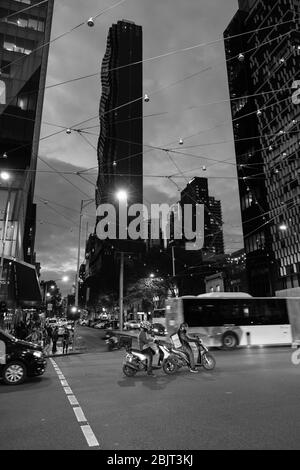 Streetlife de Melbourne, Australie Banque D'Images