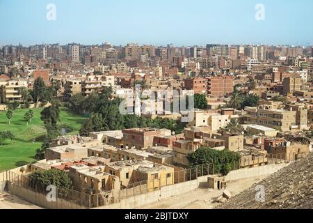 LE CAIRE, EGYPTE - 19 NOVEMBRE 2017: Vue sur la ville le jour ensoleillé Banque D'Images