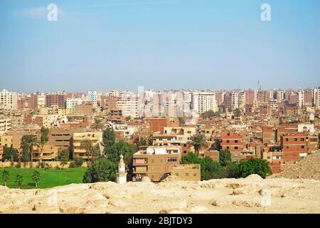 LE CAIRE, EGYPTE - 19 NOVEMBRE 2017: Vue sur la ville le jour ensoleillé Banque D'Images