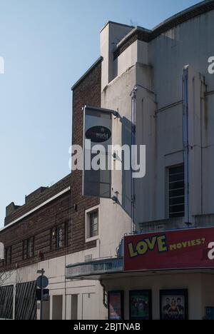 Élévation ancien Regal Cinema Cineworld ABC 207 King Street, Londres, W6 associés British Cinemas William R. Glen Banque D'Images