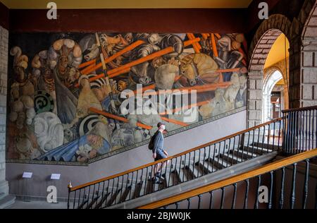 Musée et espace culturel du Centro -Antiguo Colegio de San Ildefonso, Mexico, Mexique Banque D'Images