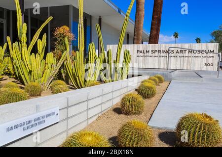 Palm Springs Art Museum, Californie, États-Unis Banque D'Images