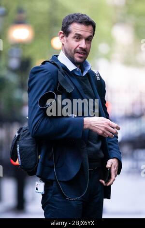 Downing Street Photographe Andrew Parsons à Downing Street, Londres. Banque D'Images